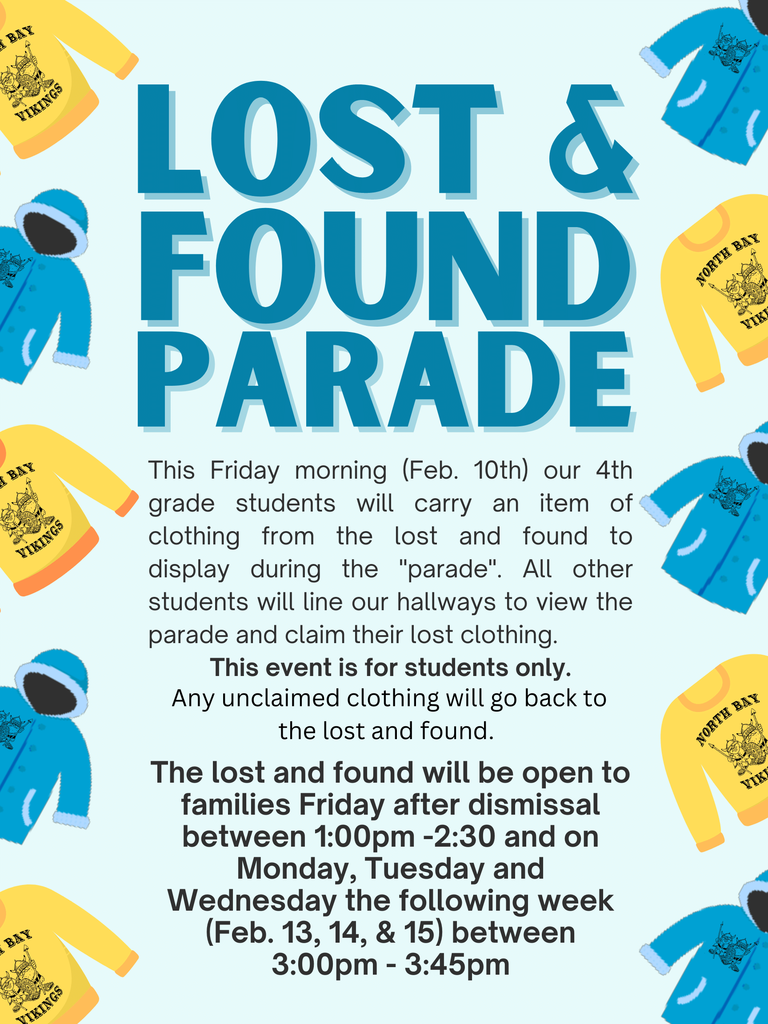 lost and found parade
