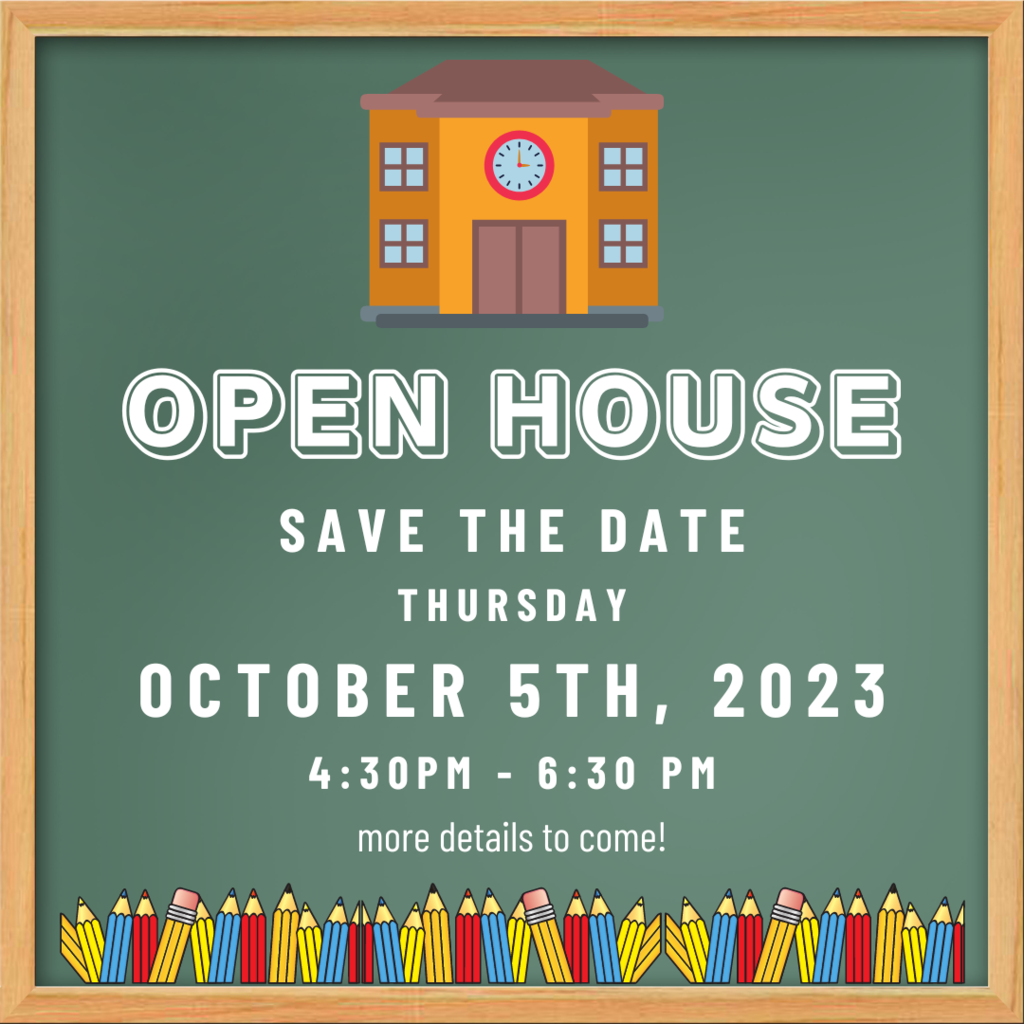 Open house save the date